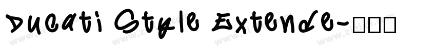 Ducati Style Extende字体转换